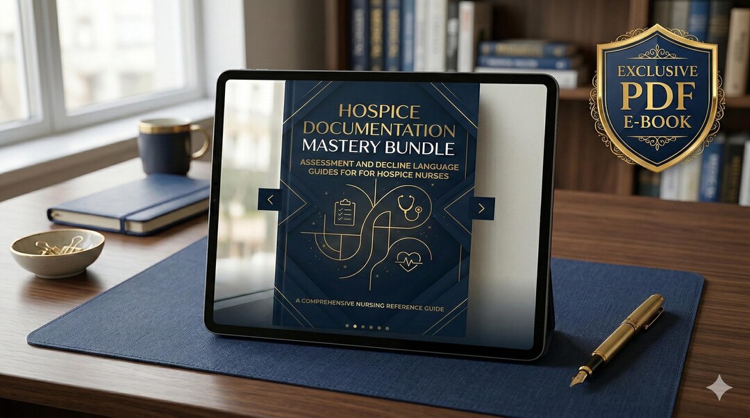 Hospice Documentation Bundle for Nurses – Assessment & Decline Language ...
