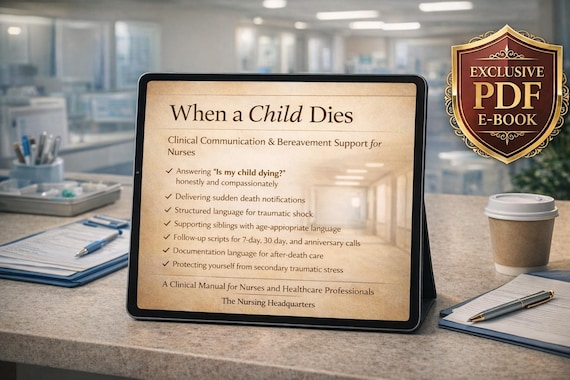 When a Child Dies: Clinical Communication & Bereavement Support for Nurses