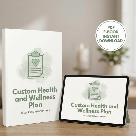 Custom Health and Wellness Plan