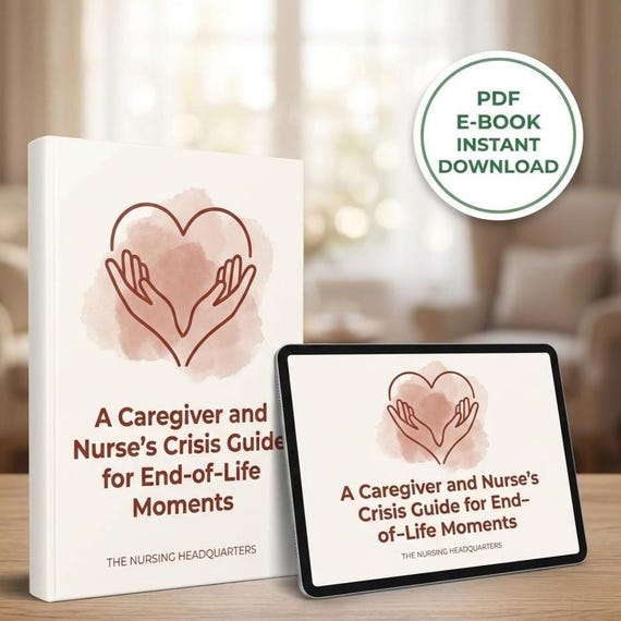 When Something Changes: A Caregiver and Nurse’s Crisis Guide for End-of-Life Moments