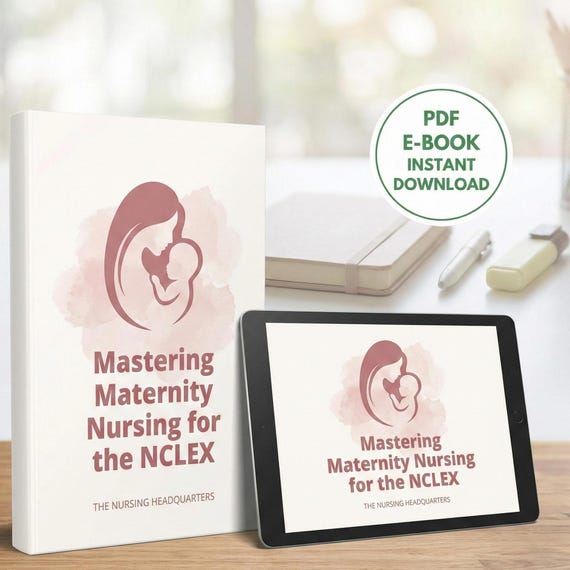Mastering Maternity Nursing for the NCLEX - From Conception to Delivery eBook | The Nursing Headquarters
