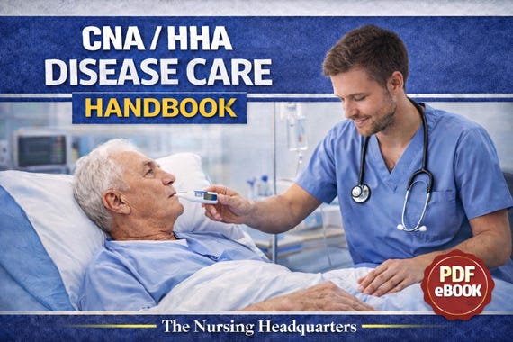 CNA and HHA Disease Handbook: A Practical Clinical Reference for Safe and Confident Care