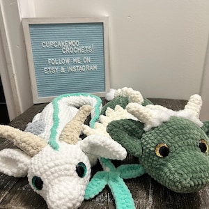 Customizable Crochet Dragons