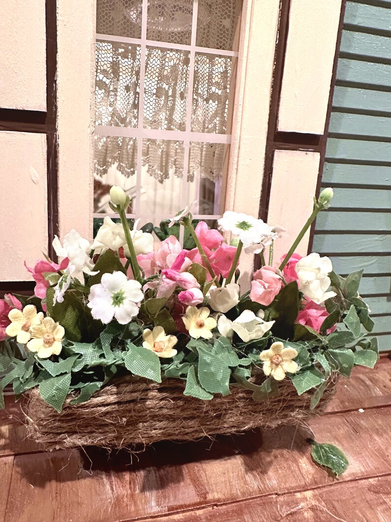 112 Miniature Flower Bed/window Box 2 Color Choices Etsy