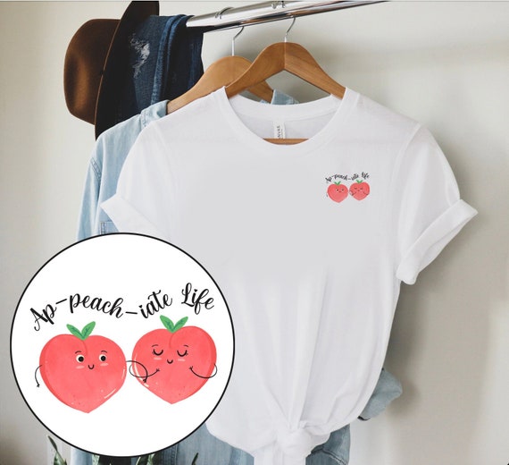 cute peach shirt