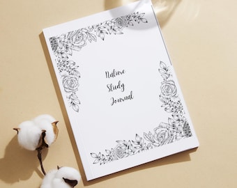 Floral Nature Study Journal | Printable Homeschool Nature Notebook