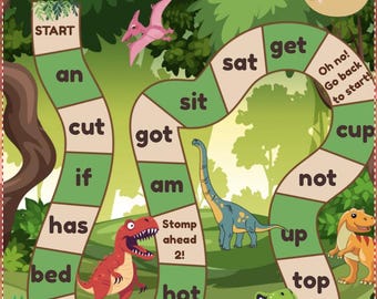 Phonics Board Games
