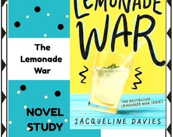 The Lemonade War Comprehension Packet, Chapter Activities, Vocabulary, Questions & More, Printable PDF