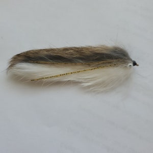 Size 2 Streamer Flies These are Great Rainbow Trout, Bass and Other Types of Fish Streamer Flies. There Are 3 Flies Per Order.