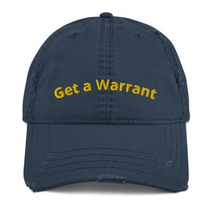 Get a Warrant Baseball Cap | F**ck The Police| Not Today
