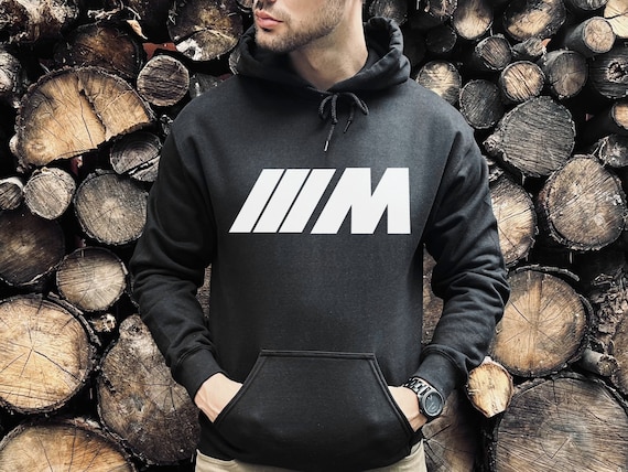 Unisex BMW M Performance Logo Hoodie BMW Sweatshirt Car Guy Gift