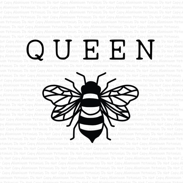 Queen Bee DTF (Direct to Film) Transfers, Nature DTF Transfer Ready to Press, 1-3 Day Ship