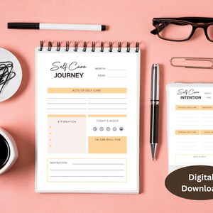 Self Care Planner, Self Care Checklist, Self Love Checklist, Daily Self Care Checklist, Self Care Journal, Printable Self Care Checklist