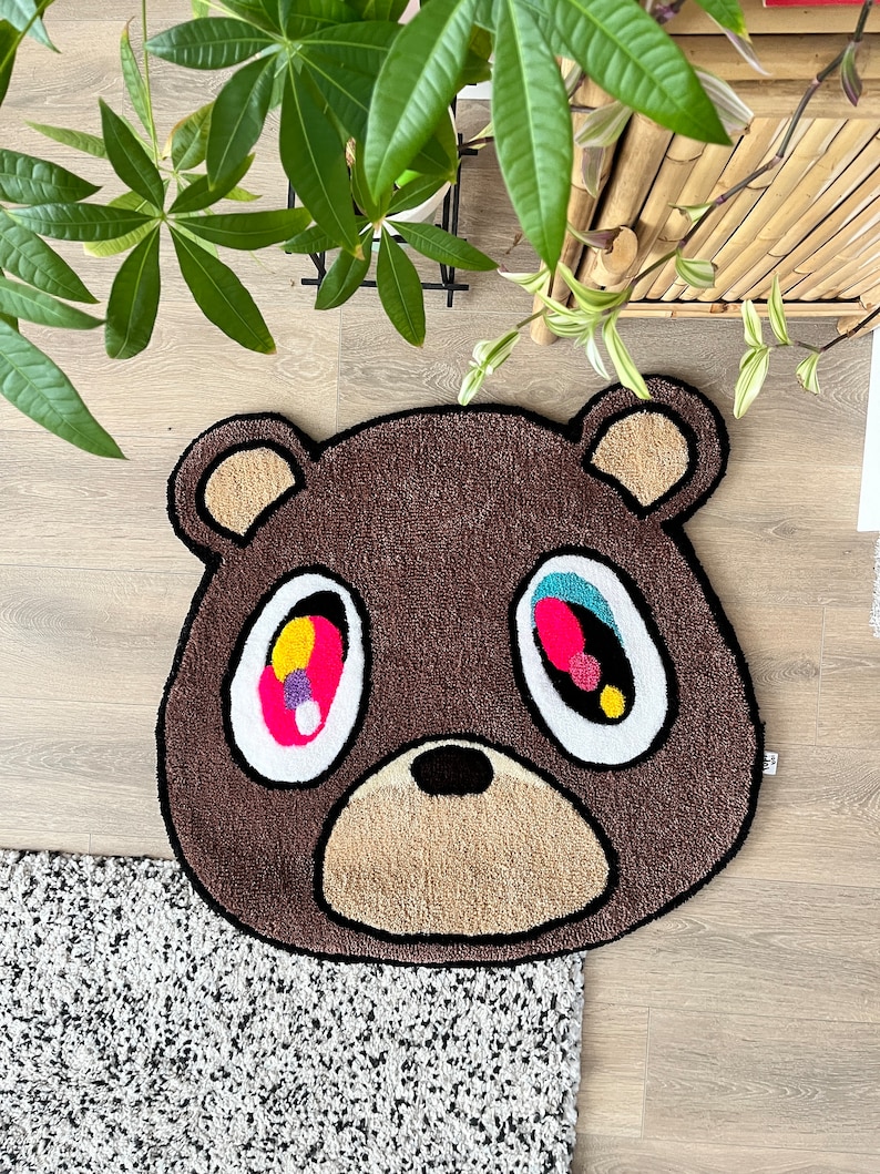 Dropout Bear Handtufted Custom Rug - Etsy