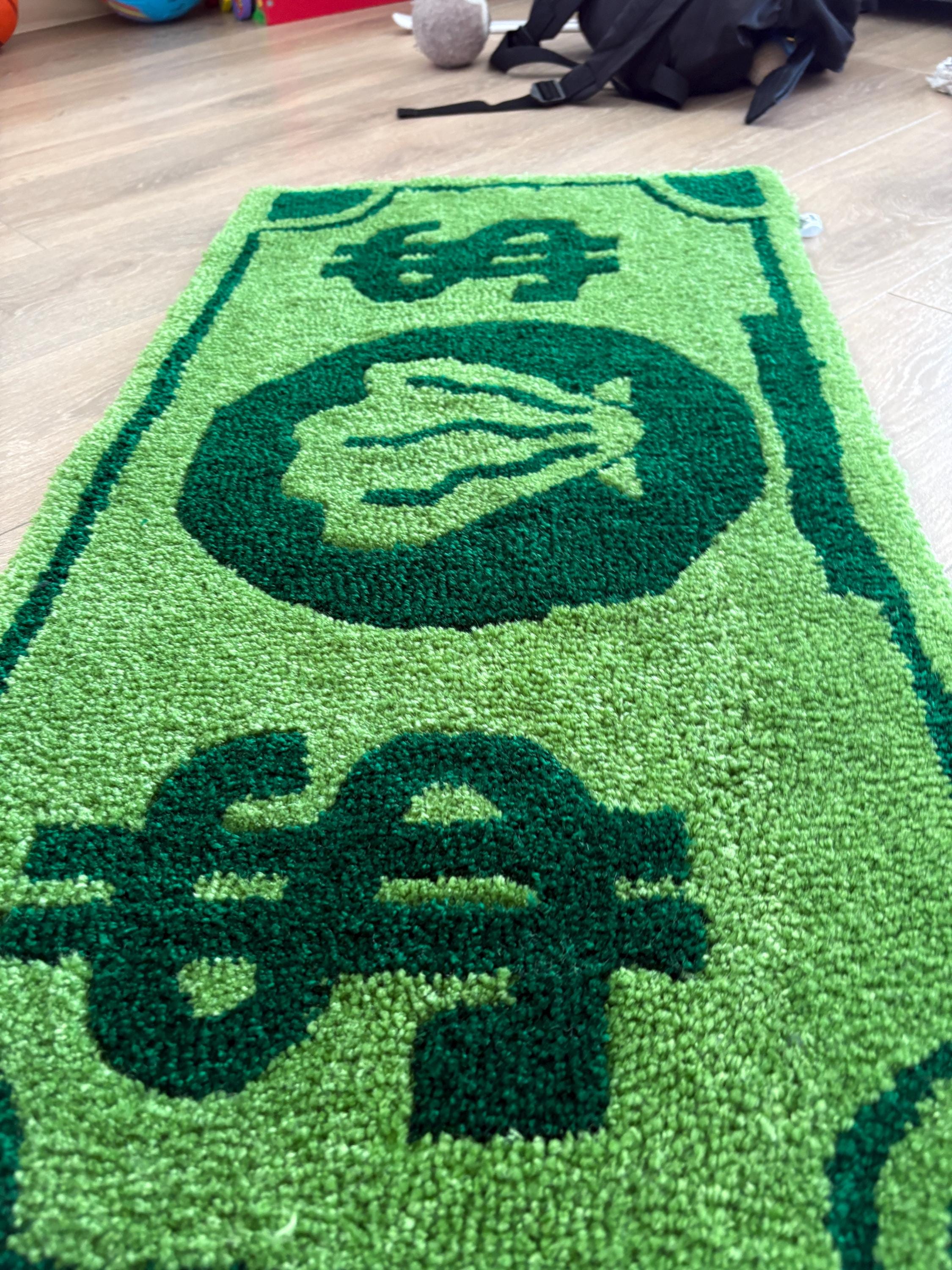 Mr Krabs Dollar Hand-tufted Custom Rug - Etsy
