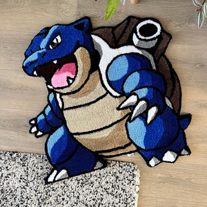 Blastoise handtuftad specialmatta