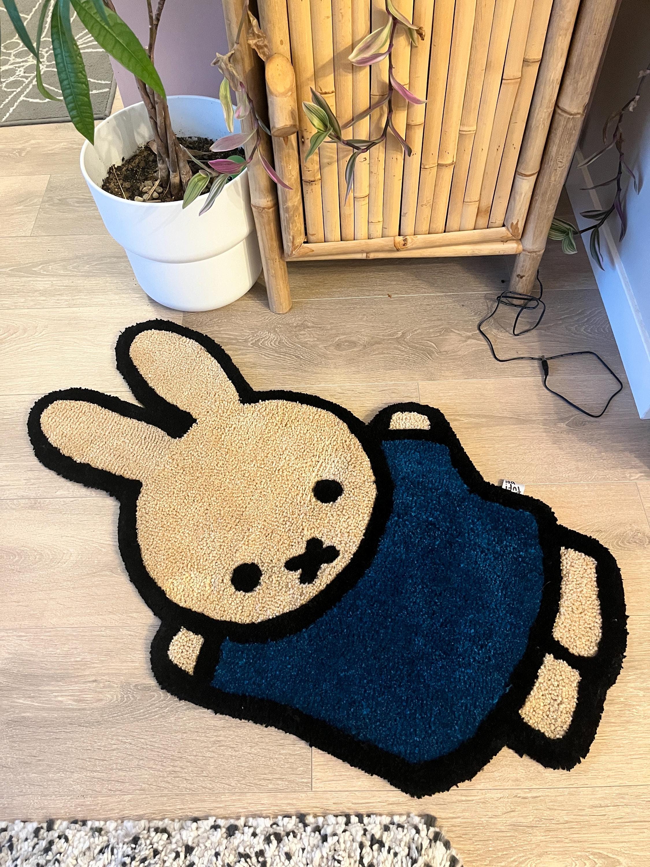 Buffy Rugs Miffy Bunny Hand-tufted Custom Rug - Etsy