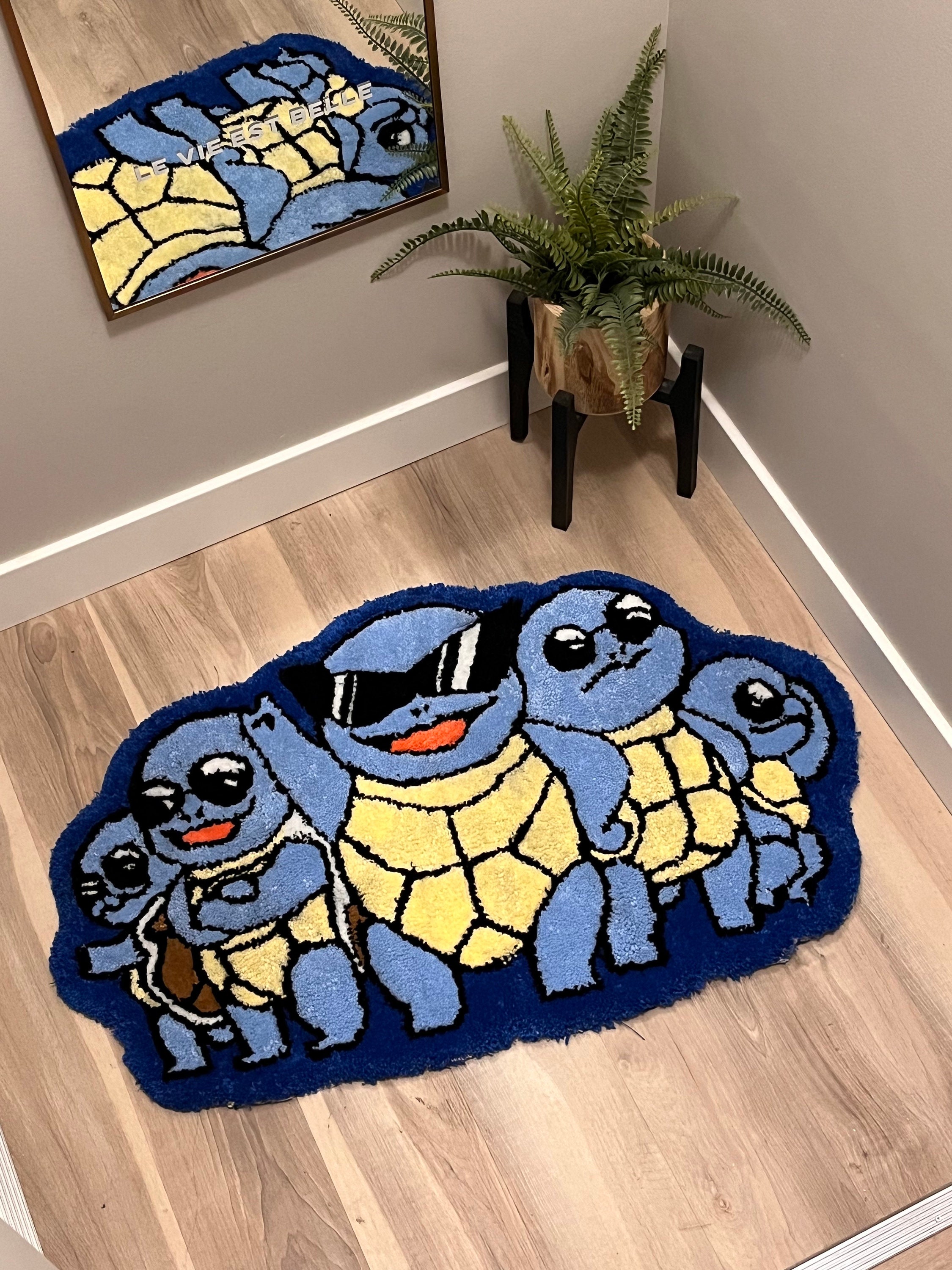 ラグ・カーペット SQUIRTLE SQUAD TUFTED RUG il_fullxfull.5049907749_iamy.jpg