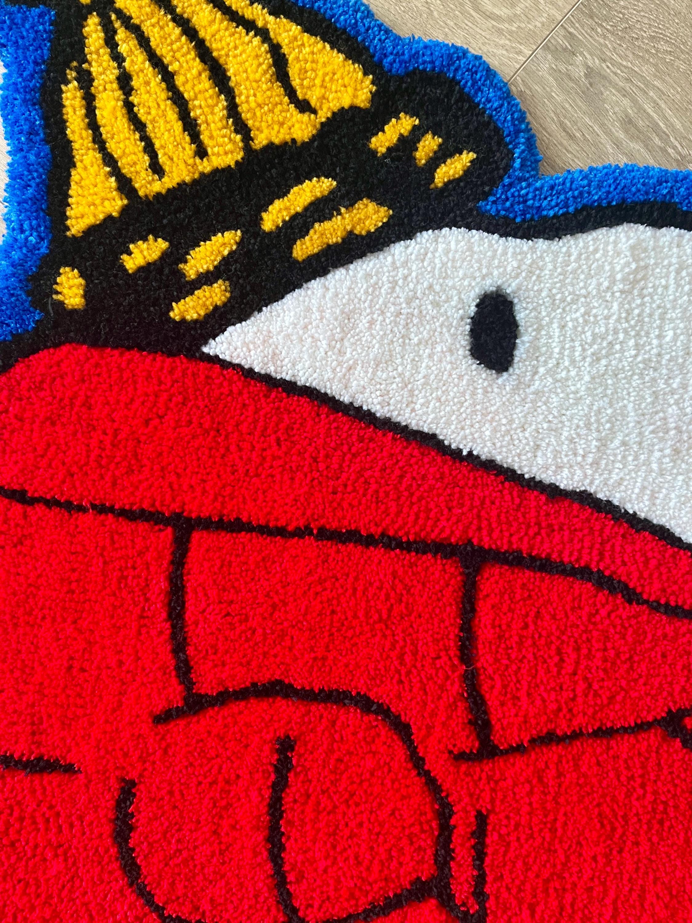 Puffer Jacket Parka Snoopy Handtufted Custom Rug - Etsy