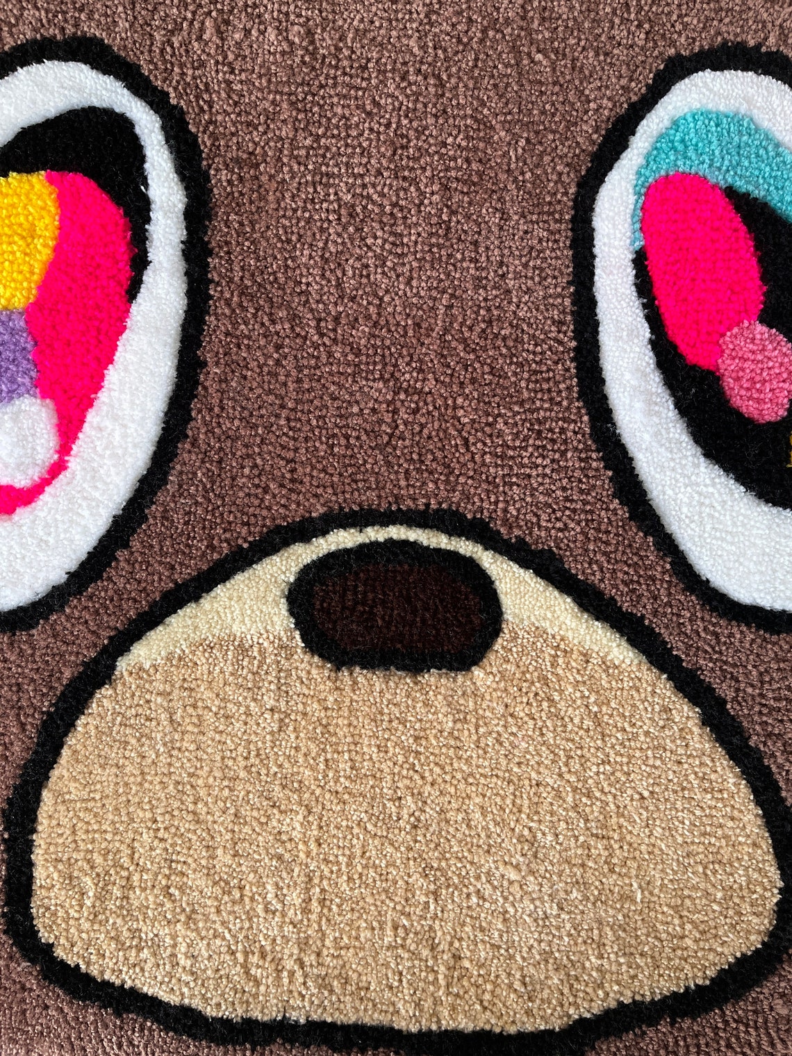 Dropout Bear Handtufted Custom Rug - Etsy