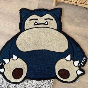 Snorlax Hand-tufted Custom Rug