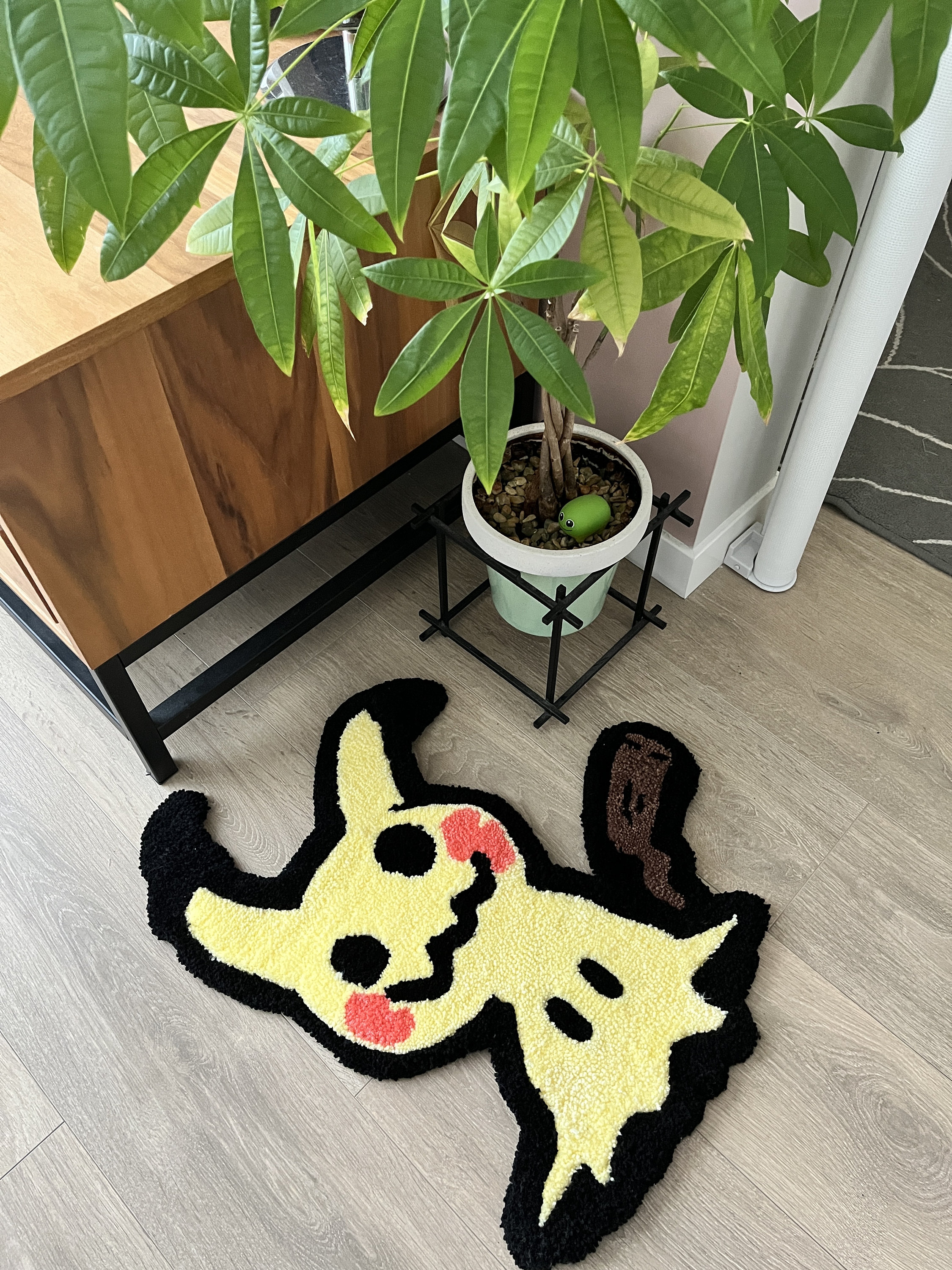 Mimikyu Hand-tufted Custom Rug - Etsy