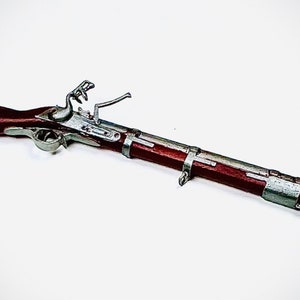Revolutionary War musket miniature