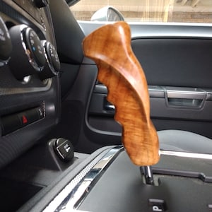 Custom handmade shift knob for automatic without push button, some with button or threaded for manual (see description)