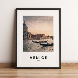 Venice Print, Italy Poster, Venice Wall Art, Travel Poster