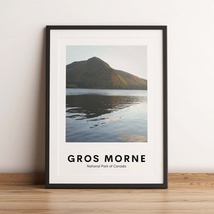 Gros Morne National Park Print, Gros Morne National Park Poster, Canada National Parks, Canada Travel Poster, Gros Morne National Park