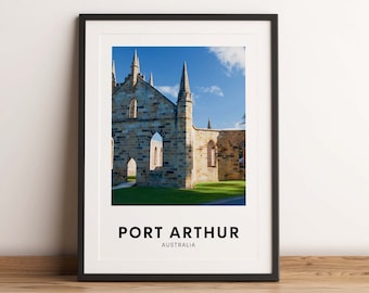 Port Arthur Tasmania Print, Travel Wall Art (Digital Download)