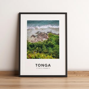 Tonga Print Digital Download, Tonga Travel Poster, Tonga Wall Art, Tonga, Tonga Photo, Pacific Islands, Printable