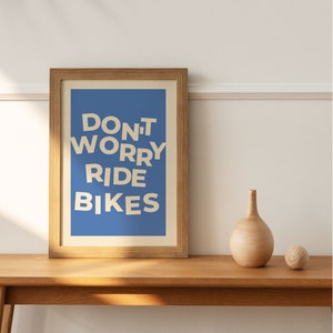 PRINTABLE Mountain Biking Print, Mountain Biking Poster, Mountain Biking Art, Mountain Biking Digital Download, Biking Print, cycling print
