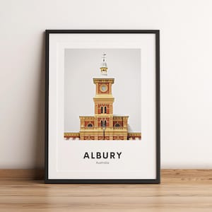 Albury Print, Albury Wall Art, Albury Photo, Albury Travel Poster, Albury Australia, Digital Download, Printable