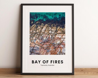 Bay of Fires, Tasmania Coastal Print (Digital Download)