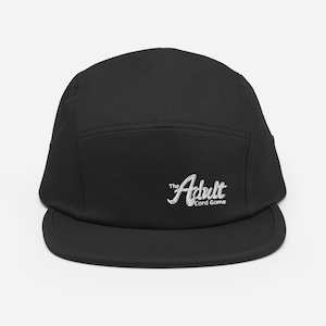The Adult Card Game Five Panel Cap