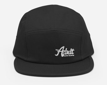 The Adult Card Game Five Panel Cap