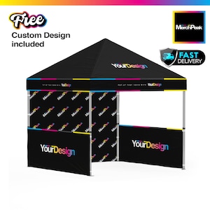 Custom Printed 10x10 Advertising Tent | Business Tent | Event Tent | Trade Show Tent