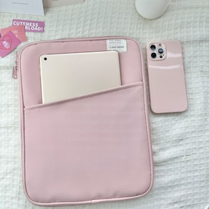 Einfarbige bunte iPad-Hülle 11 13 Laptop-Hülle gefütterte Tasche 11 13 Zoll MacBook Pro-Hülle Hochwertige Laptop-Hülle, neues Arbeitsgeschenk Bild 5