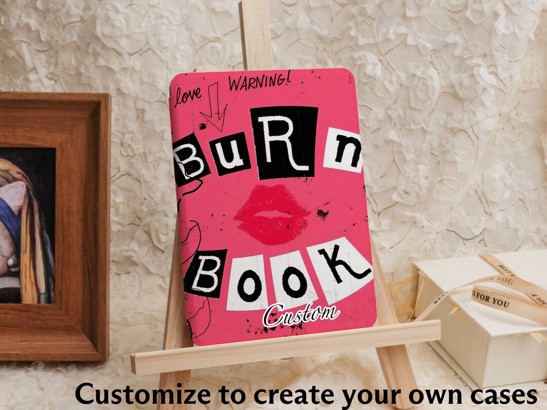 Burn Book All New Kindle Paperwhite 2022 Case Kindle Case Etsy