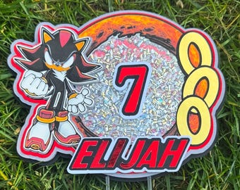 Hedgehog Cake Topper: Boy Birthday Party Decoration