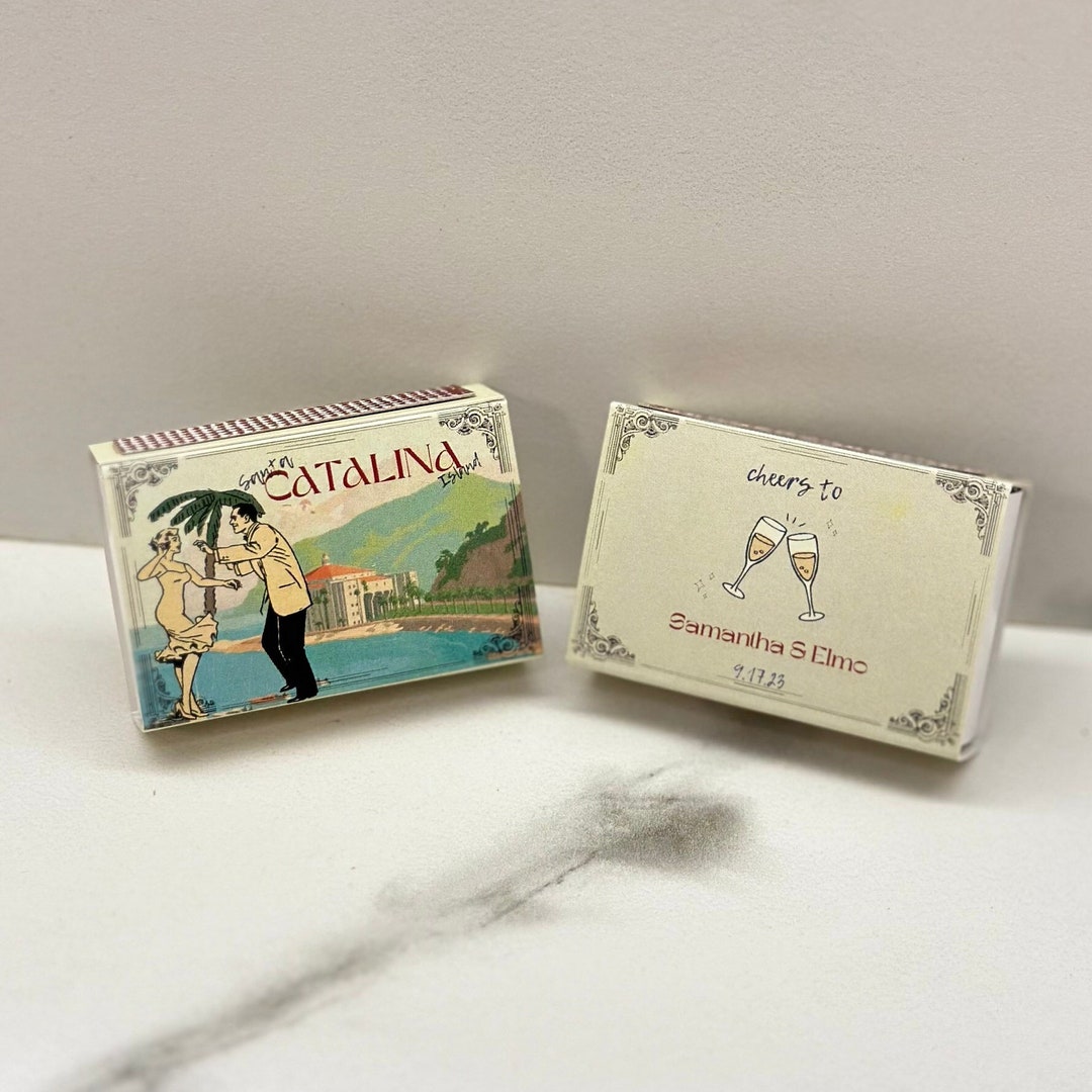 Personalised Matchboxes for Weddings, Parties, and Special Events
