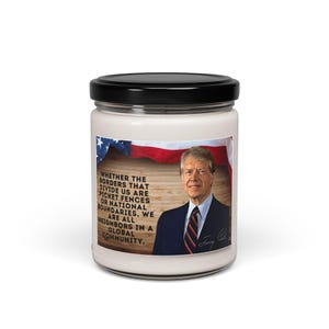 Jimm Carter Commemorative Candle Duftende Sojakerze, 9oz
