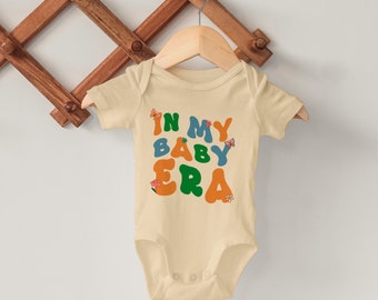 In My Baby Era Onesie® - Cute Retro Baby Bodysuit, In My Era Bodysuit, In My Era Toddler Tshirt, Gift for a fan