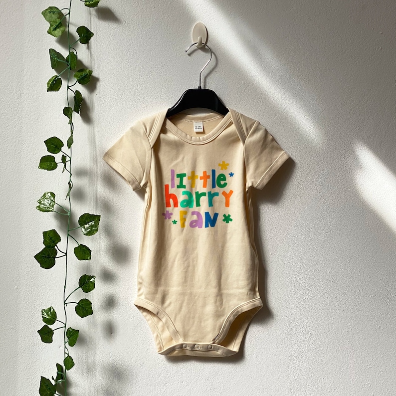 harry little fan onesie, little harry fan onesie, harry bodysuit, cute onesie