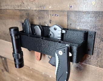 Pocket Knife Wall Mount Display Holder, Kershaw, spyderco, gerber
