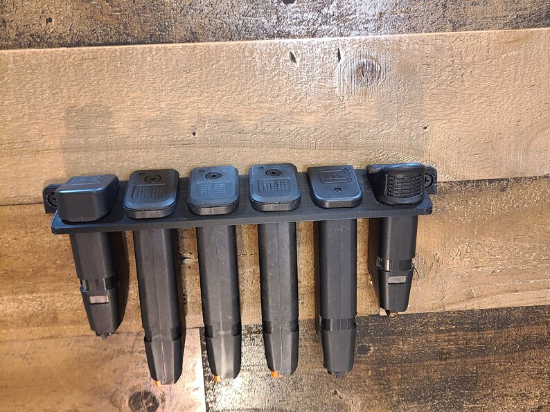 Glock Pistol Magazine Wall Mount Glock, CZ, Smith, Ruger, Sig Etsy