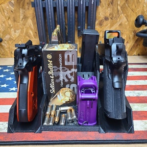 Range Buddy / Safe Buddy – 2‑Pistol & 6‑Magazine Organizer image 2