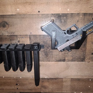 Glock And Magazine Wall Mount Combo
