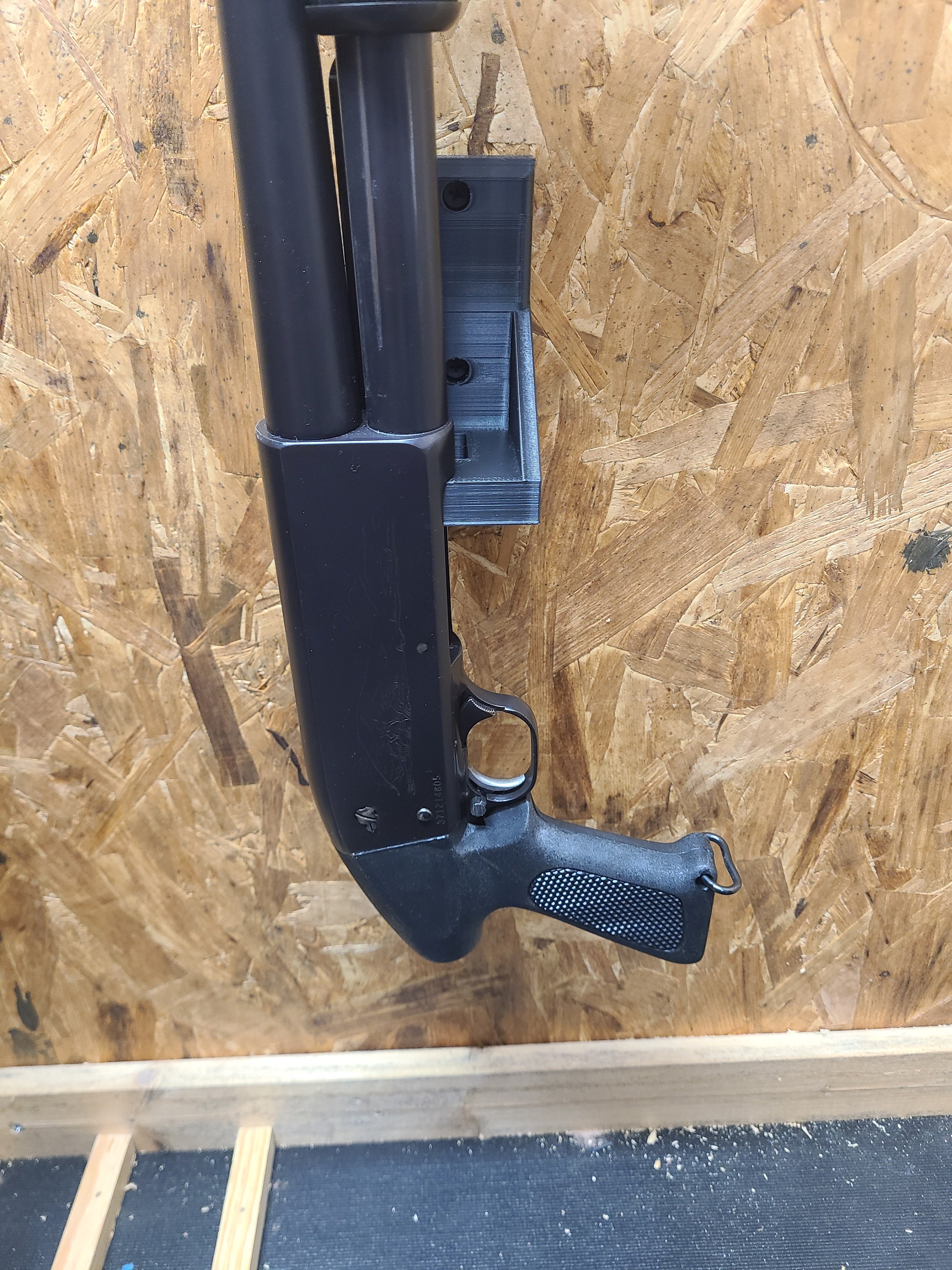 12ga, 20ga, 16ga, and 410 shotgun wall mount